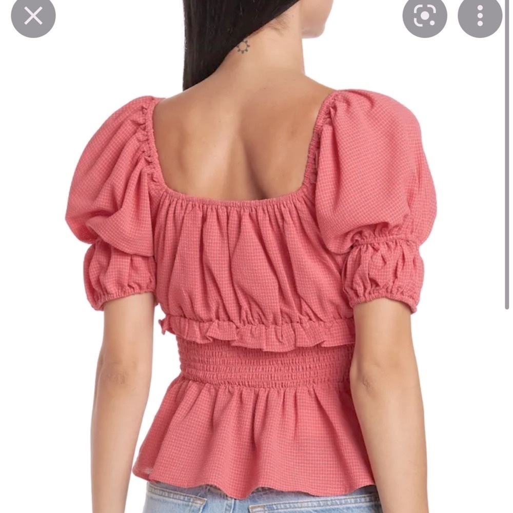NWT Ruffle Crop Top - Picture 3 of 6